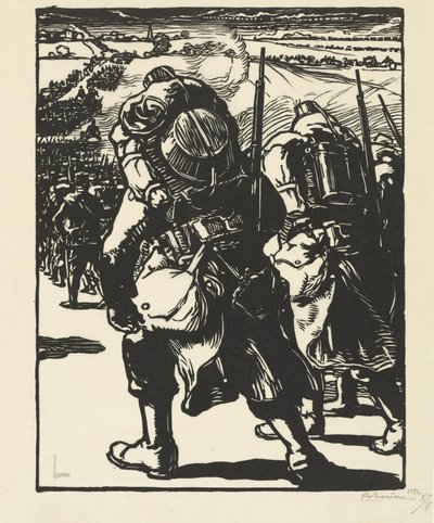 Le Concentration by Auguste Louis Lepère
